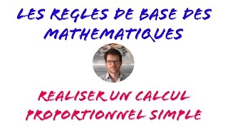 12 Réaliser un calcul proportionnel simple [upl. by Enilreug]