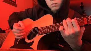 Alejandro Aranda Scarypoolparty Out loud fingerpicking pattern [upl. by Maiocco902]