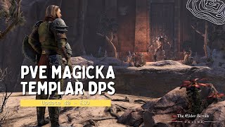 Templar Magicka DPS Build Guide PvE  Update 40 [upl. by Yliram]