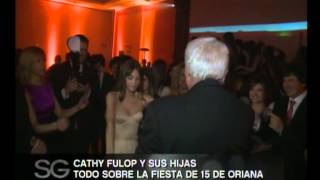 Imágenes de la Fiesta de 15 de Oriana Sabatini  Susana Gimenez [upl. by Nyrraf174]