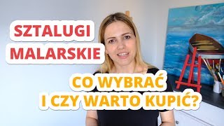 Sztaluga malarska studyjna stołowa plenerowa i trójnożna Co wybrać [upl. by Ainotahs71]