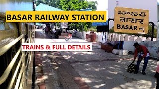 Basar railway station  బాసర  Timings amp Full details indianrailways venkateshgudurivlogs [upl. by Arlinda]