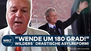 NIEDERLANDE quotStrengste Asylpolitik aller Zeitenquot Rechtspopulist Wilders mit KnallhartReform [upl. by Bilski]