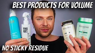 BEST PRODUCTS FOR FINE HAIR TO ADD VOLUME  What Products To Use For Fine Thin Hair [upl. by Mcgurn]