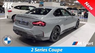 BMW 2 Series Coupe 2022  FULL review in 4K  Exterior  Interior M Sport 220i Price [upl. by Angelita]