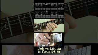 How to play the intro to Brown Eyed Girl Easy Guitar Lesson with TAB [upl. by Isiah]