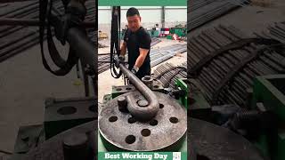 Best working day 1327 Manufacturing process for large hook anchor bolt [upl. by Ohcamac377]