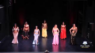 Belly Dance Student Performance to Pascale Machaalani  Fleur Estelle Dance School [upl. by Leahcimsemaj562]