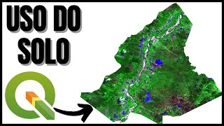 COMO FAZER UM MAPA DE USO E OCUPAÇÃO DO SOLO NO QGIS FÁCIL [upl. by Johnson280]