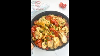 Pollo alla mediterranea tenerissimo e con un gusto delizioso  non è il solito pollo al pomodoro [upl. by Sabah627]