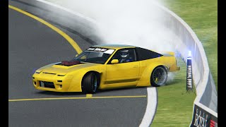 VDC Manfeild Autocourse  VDC Nissan Silvia RPS13 Public 40 [upl. by Aicercal]