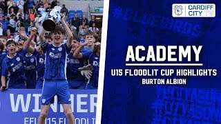 EFL FLOODLIT CUP HIGHLIGHTS  CARDIFF CITY vs BURTON [upl. by Yelsel]