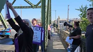 Linn County Mental Health workers union picket [upl. by Kannan]