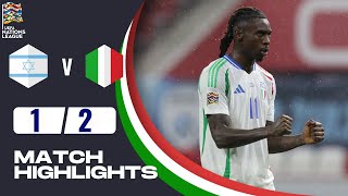 Israele  Italia  12  Gli Highlights  Lega Delle Nazioni 202425 [upl. by Thissa715]