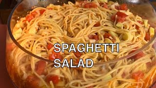 Spaghetti Salad Recipe With Salad Supreme [upl. by Otit93]