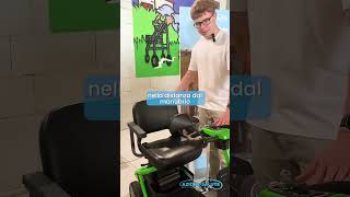 Scooter elettrici pieghevoli per anziani e disabili indipendenza e mobilità in città [upl. by Haimaj954]