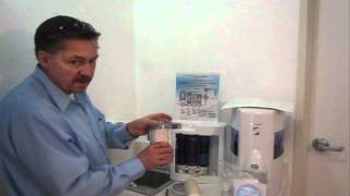 Cleaning Cartridge 1 of the Hexagon Hydrogen Alkaline Water Filtration System [upl. by Thetisa]