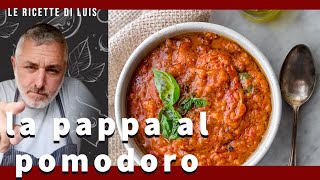 Pappa al pomodoro Toscana ricetta originale e veloce [upl. by Aala]