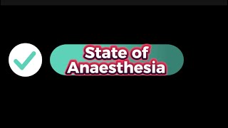 Anaesthesia  5 major changes required for anaesthesia [upl. by Led868]