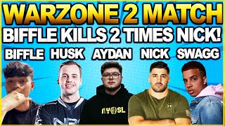 DiazBiffle Killed Nickmercs 2 Times in WARZONE 2  Nickmercs VS Swagg VS Aydan VS DiazBiffle in WZ2 [upl. by Bak]