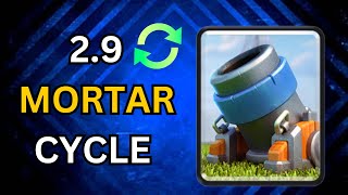 OG 29 Mortar Cycle Deck Ladder Pushing  Clash Royale [upl. by Learsiy]