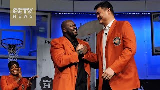 Yao Ming to become first Chinese to enter Basketball Hall of Fame [upl. by Haimerej924]