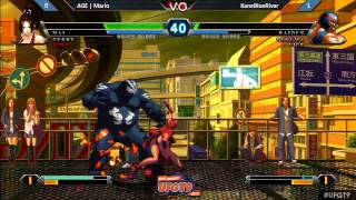 UFGT9  AGE  Mario Vs KaneBlueRiver  KOF XIII Top 16 [upl. by Saleme]