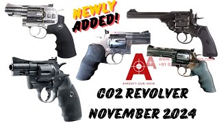 Newly added co2 Air revolver collection November 2024  Air gun in India 🇮🇳 [upl. by Icats117]