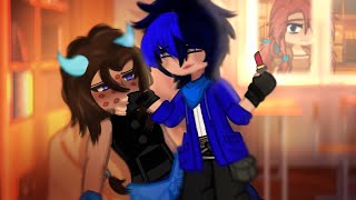 Kissing I hope she caught us Ein x Pierce Gacha memetrend 《Aphmau》 [upl. by Attaynek76]