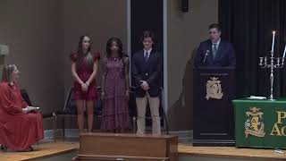 Honors Society abd Mu Alpha Theta Induction 2023 [upl. by Oicul]