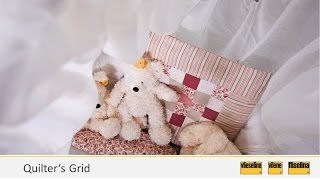 DIY Quilters Grid mit Vlieseline [upl. by Ecirbaf]