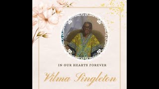 Vilma Singleton Aunt Peggy Thanksgiving Service Sunday Oct 27th24 [upl. by Notsnhoj]