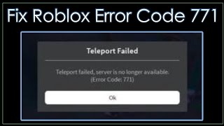 Roblox waiting for an available server roblox error code 771 [upl. by Rowney]