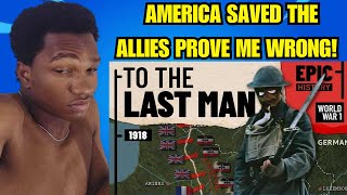 caribbean british reacts to World War 1 1918 reaction epic history tv reaction america saved all [upl. by Reamy]