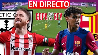 🔴ATHLETIC CLUB BILBAO VS FC BARCELONA EN VIVO  ATHLETIC VS BARÇA EN DIRECTO  CUARTOS COPA DEL REY [upl. by Hochman250]