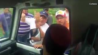 Obispo nicaragüense pide a transportista centroamericano que respete la patria [upl. by Ailemaj99]