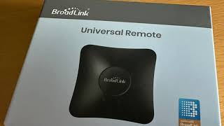 How to program the BroadLink RM4 pro IR and RF Universal Remote to work with 433Mhz blinds [upl. by Annairt]