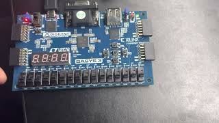 Basys 3 FPGA Memory Demo [upl. by Marcelo]