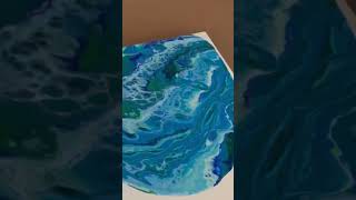 Newest pourartist painter painting smallbusiness flowart liquidpour art artist fluidart [upl. by Sou372]