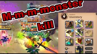 Bridled Fury Mmmmonster Kill Albion Online [upl. by Asalocin280]