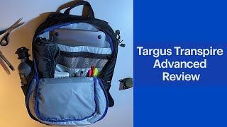 Targus Transpire Advanced Laptop Bag Review [upl. by Kcirej]