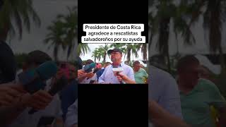 Costa Rica agradece al presidente Nayib Bukele elsalvadoresbello elsalvador viralvideo [upl. by Nylrats]