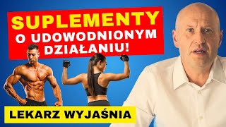 Jakie Suplementy Naprawdę Budują MASĘ Mięśniową i Wspomagają TRENING Lekarz Wyjaśnia [upl. by Emalee]