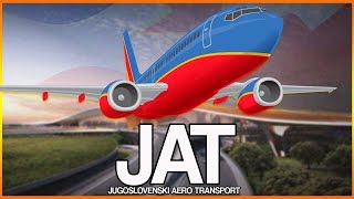 JAT Poslednji let sa Jugoslovenskim Aerotransportom  USPON I PAD JATa [upl. by Henigman]