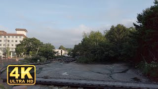 Walking in Kawayu Onsen（川湯温泉） Hokkaido【4K】 [upl. by Burrton]