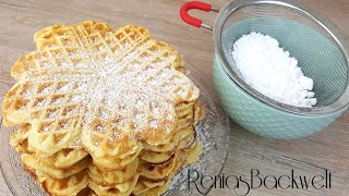 So backe ich meine Waffeln Einfach amp Lecker [upl. by Ellison]