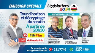 Législatives 2024 – Plateau spécial  tour d’horizon et décryptage du scrutin [upl. by Orihakat928]