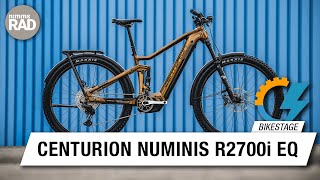 Centurion Numinis R2700i EQ – EMTB im SUVGewand  BikeStage 2022 [upl. by Ahterahs]