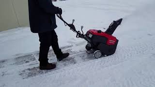 Honda Snow blower HS720 Demo [upl. by Brom576]