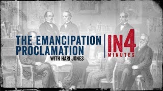 The Emancipation Proclamation The Civil War in Four Minutes [upl. by Odine]